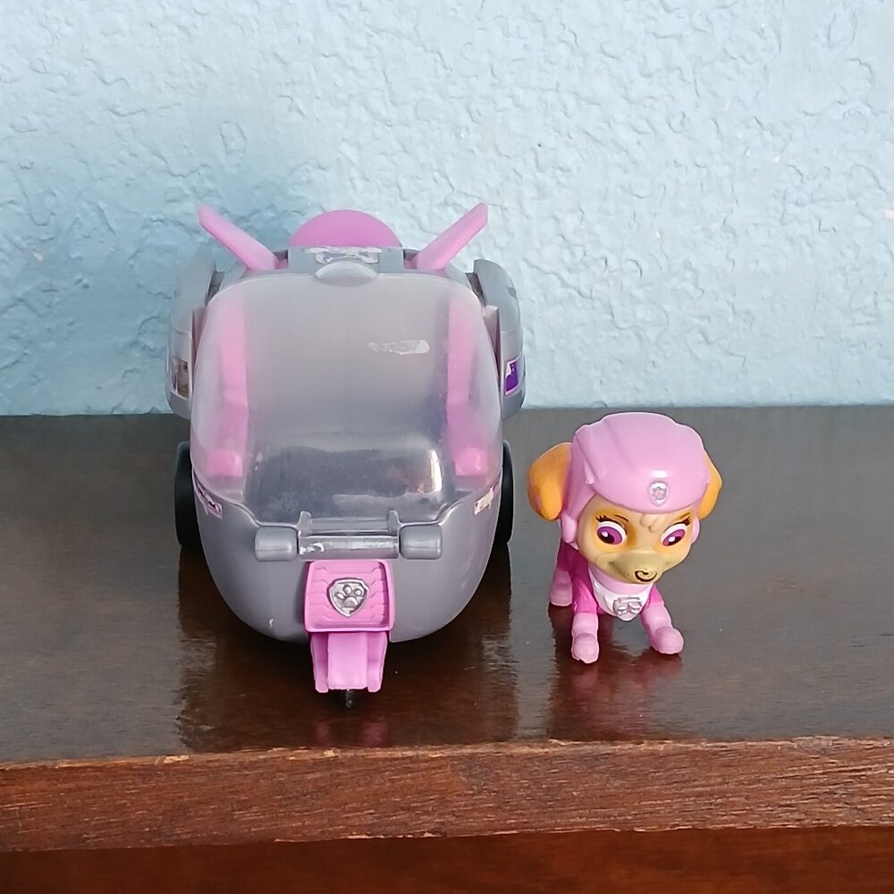 Paw Patrol, Skye's Rocket Ship, Vehicle and Figure